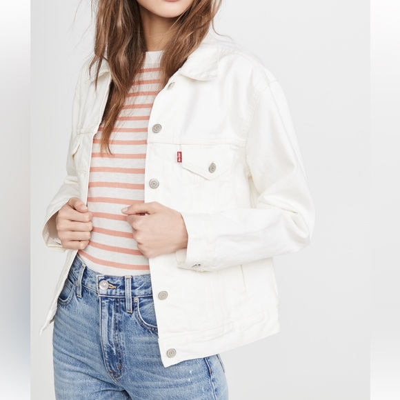 Levi’s Ex-Boyfriend Trucker Jacket - Picture 2 of 10